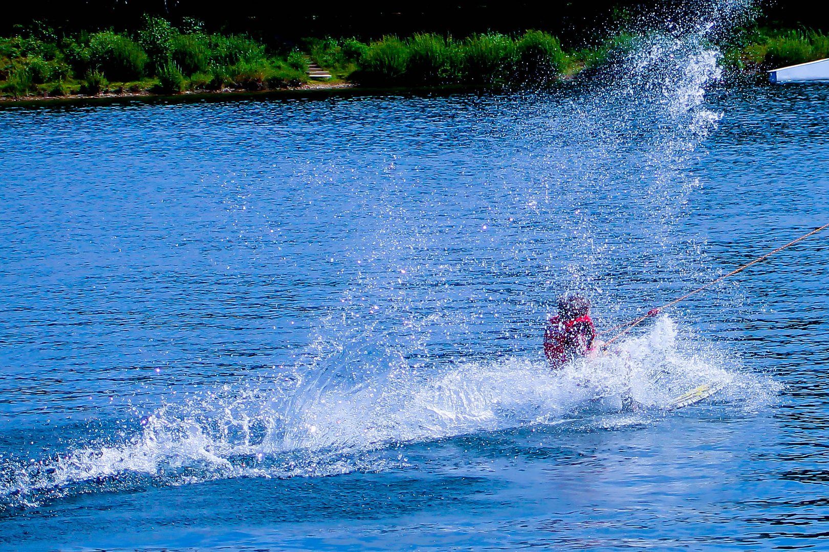 Wasserski Anlage Xanten Südsee Juni 2017