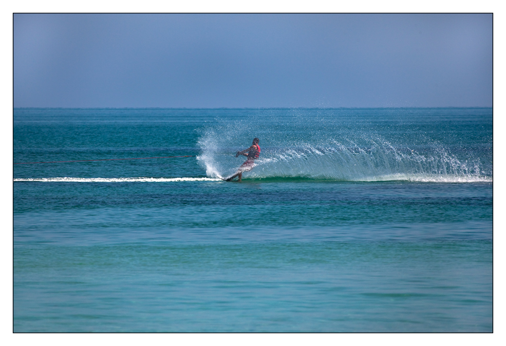 Wasserski bei Varadero/Kuba