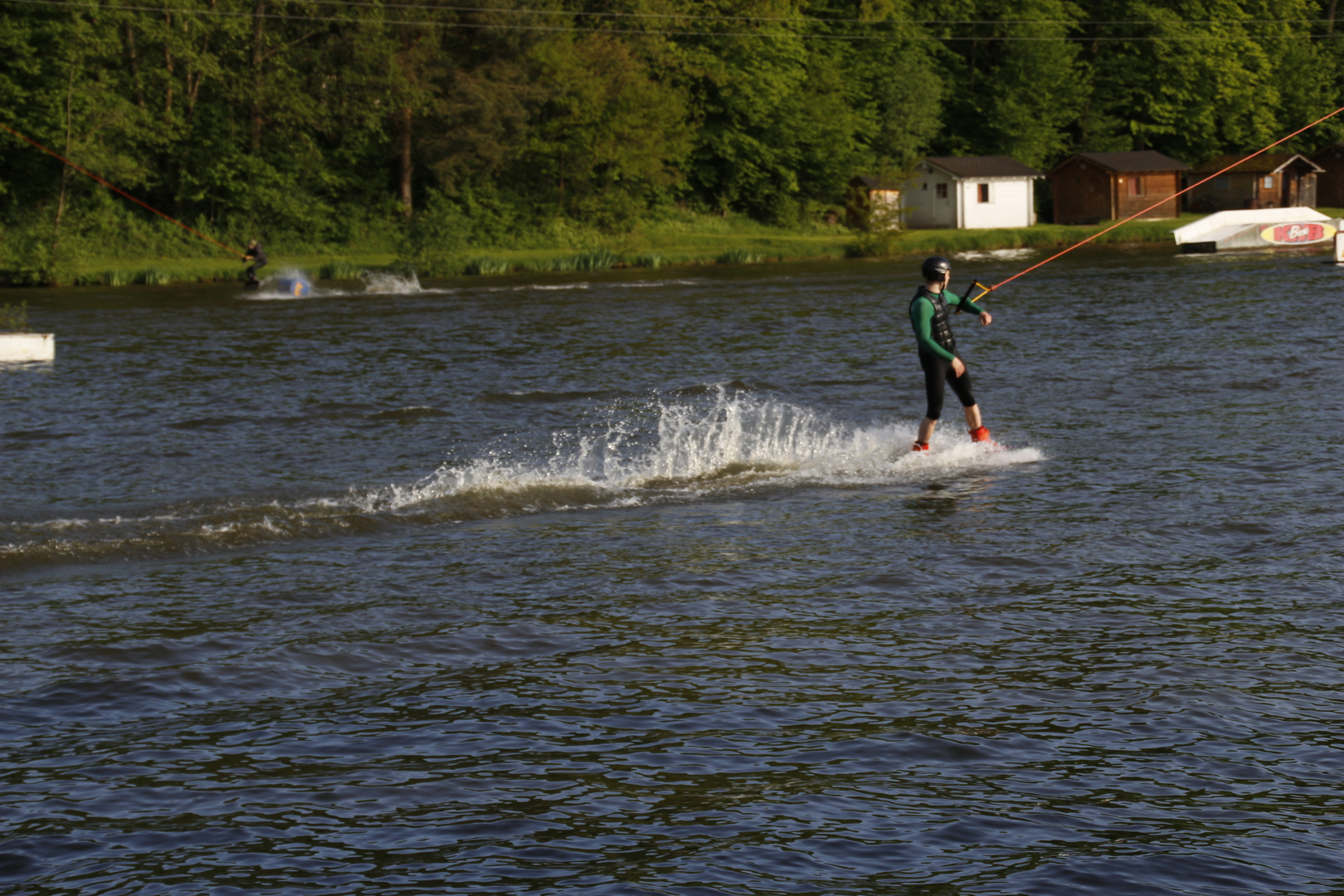 Wasserski ohne BOOT