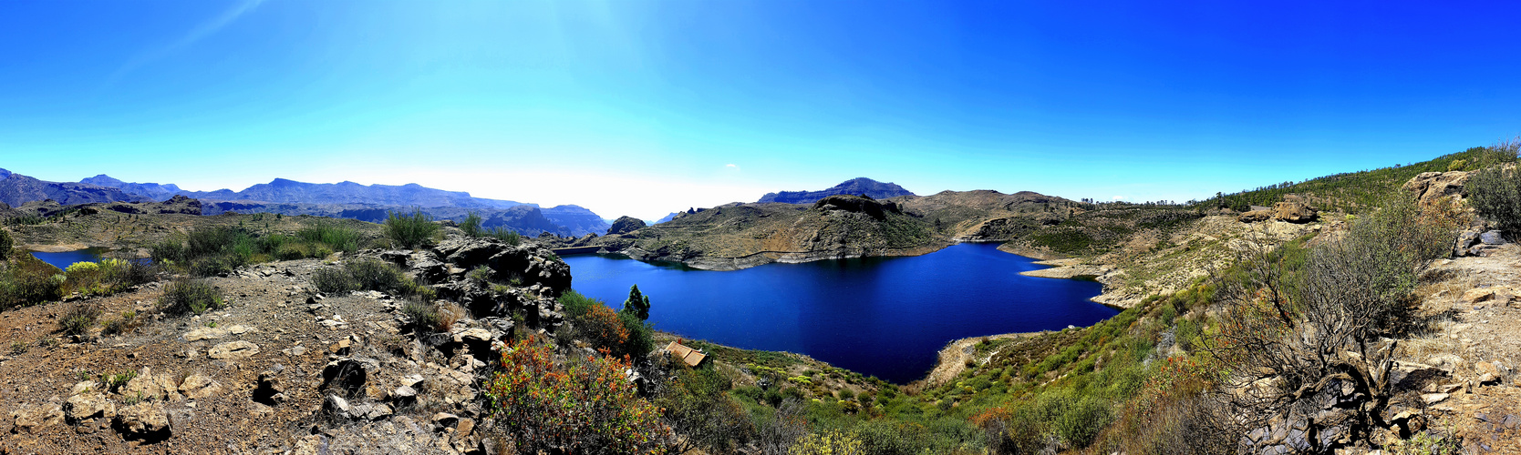 Wasserspeicher auf Gran Canaria