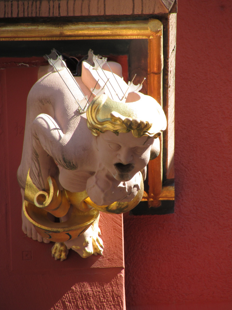 Wasserspeier am Haus zum Walfisch