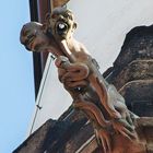 Wasserspeier am Turm der Kirche St.Marien in Kamenz s.u.