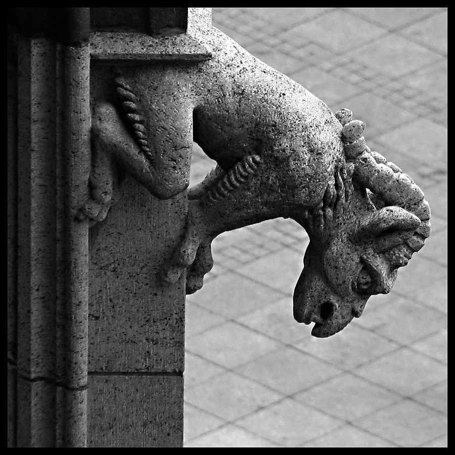 Wasserspeier am Ulmer Münster