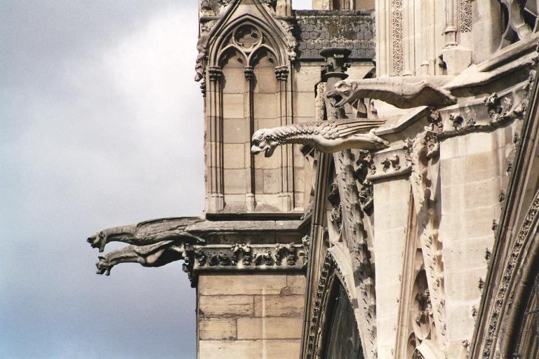 Wasserspeier an der Notre Dame