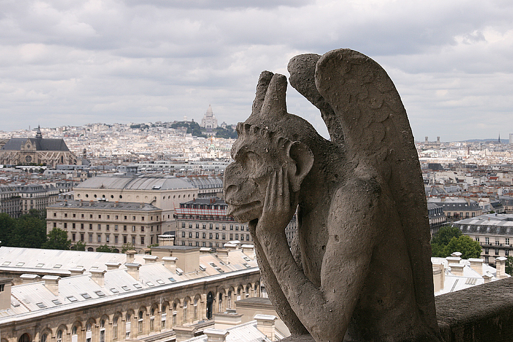 Wasserspeier auf Notre Dame