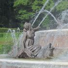 Wasserspeier in Brunnen beim Schloss Herrenchiemsee