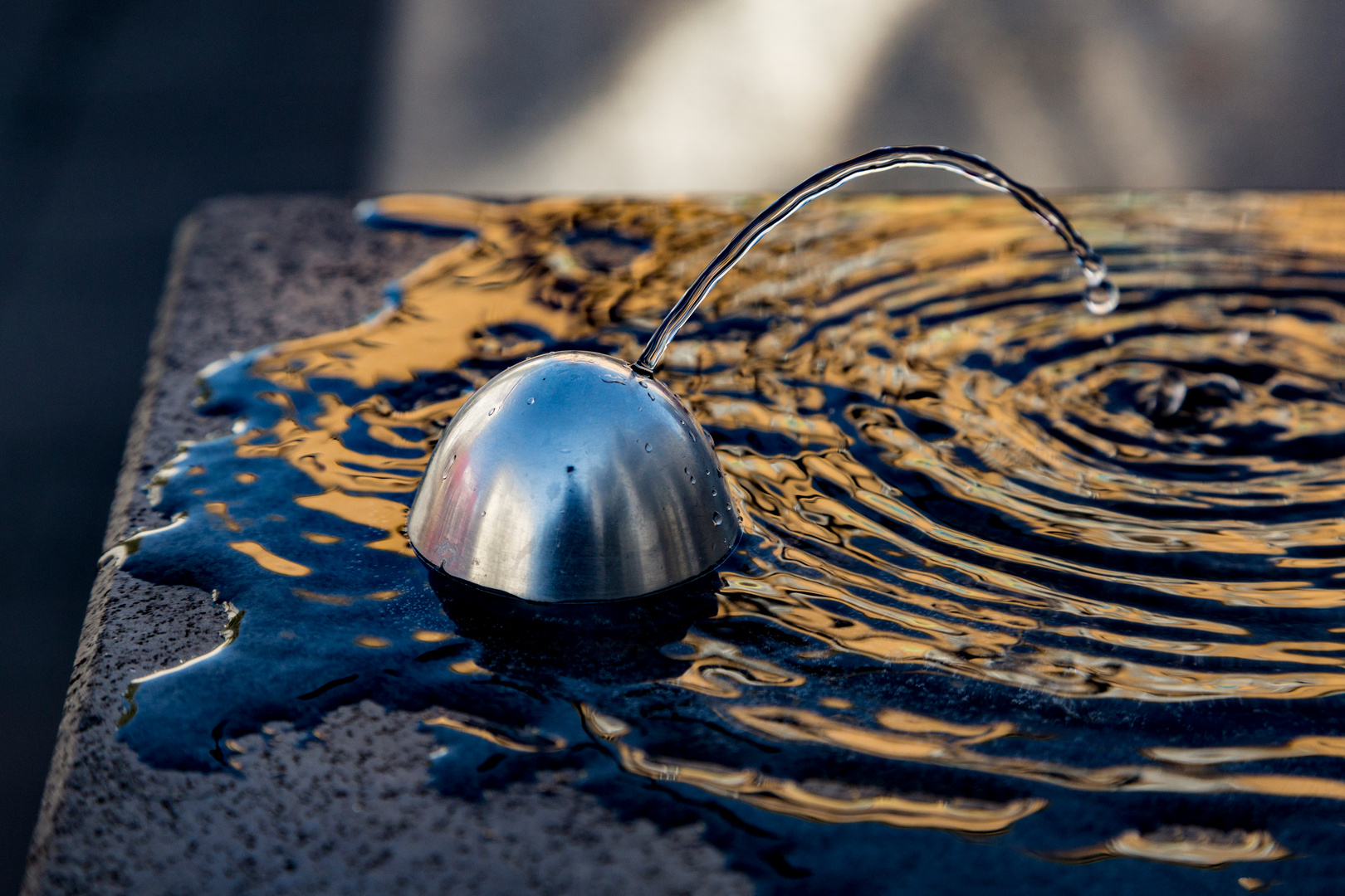 Wasserspender in Reykjavik