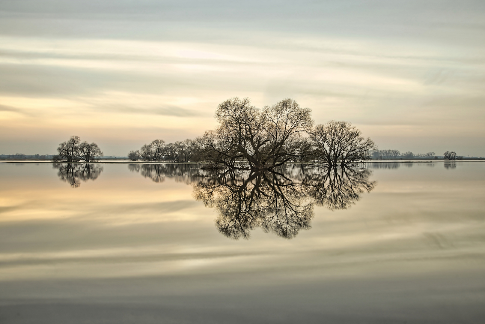 Wasserspiegelung...