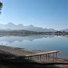 Wasserspiegelung am Forggensee