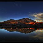 Wasserspiegelung am Pico del Teide