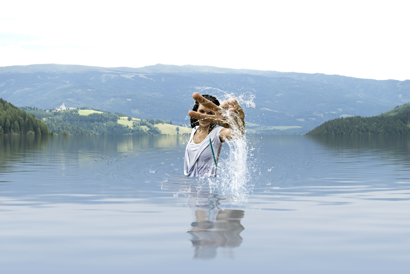 Wasserspiegelung Foto Bild Bearbeitungs Techniken Filtertechniken Digiart Bilder Auf Fotocommunity