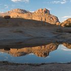 Wasserspiegelung im Erongogebirge, Namibia