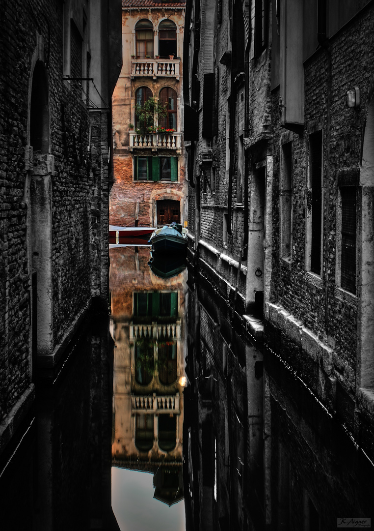 Wasserspiegelung Venedig