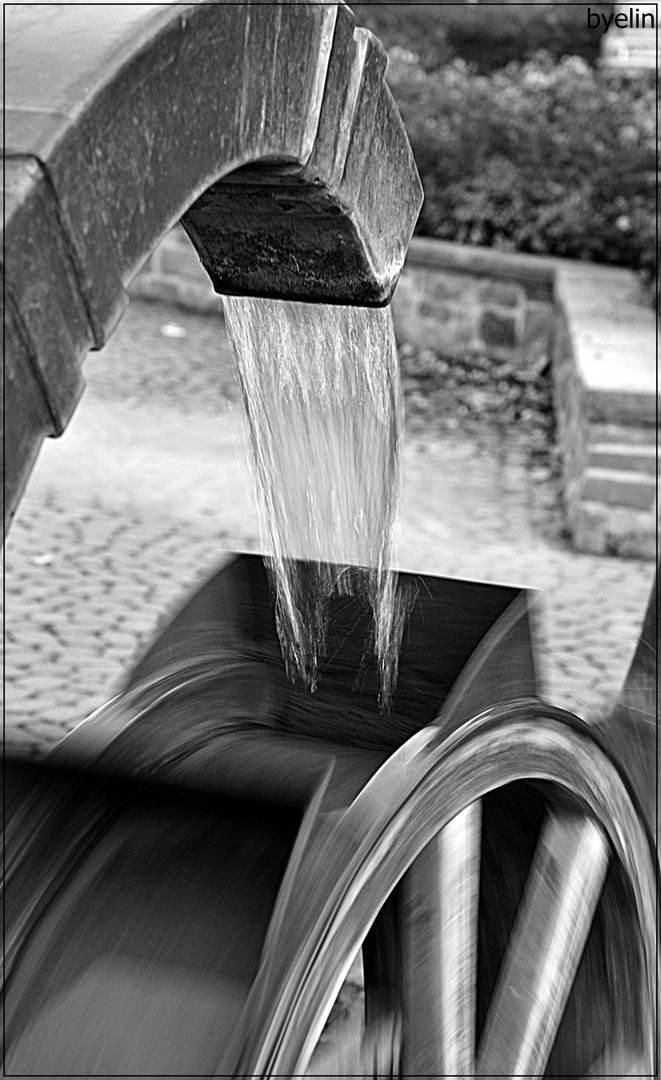 Wasserspiel.