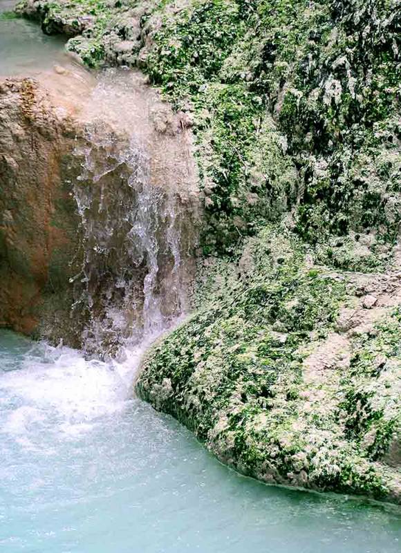 Wasserspiel am Fosso Bianco