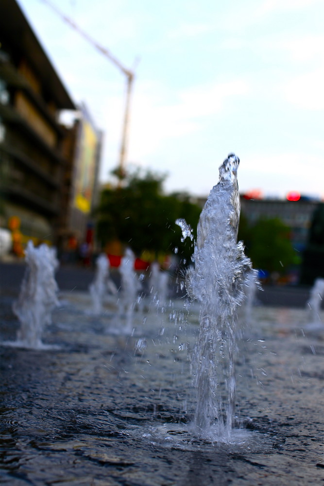 Wasserspiel am Goetheplatz