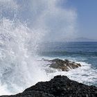 'Wasserspiel' an der Nordküste Fuerteventura