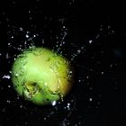 Wasserspiel Apfel