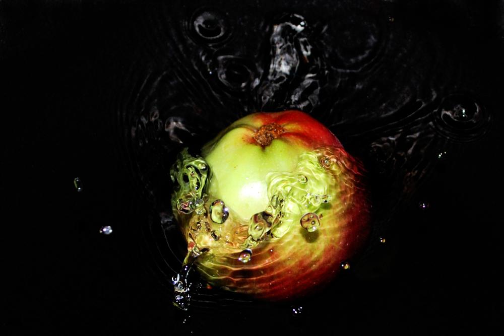 Wasserspiel Apfel 3