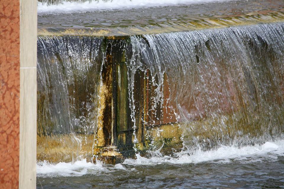 Wasserspiel bei Schloß Nymphenburg