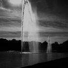 wasserspiel beim schloss in oberschleißheim