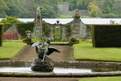 Wasserspiel im Kinross Garden