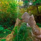 Wasserspiel im Wald (Haibach)