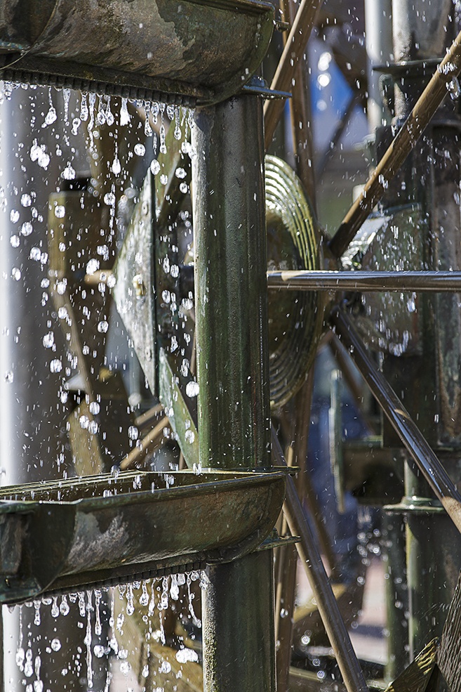 Wasserspiel in Haltern