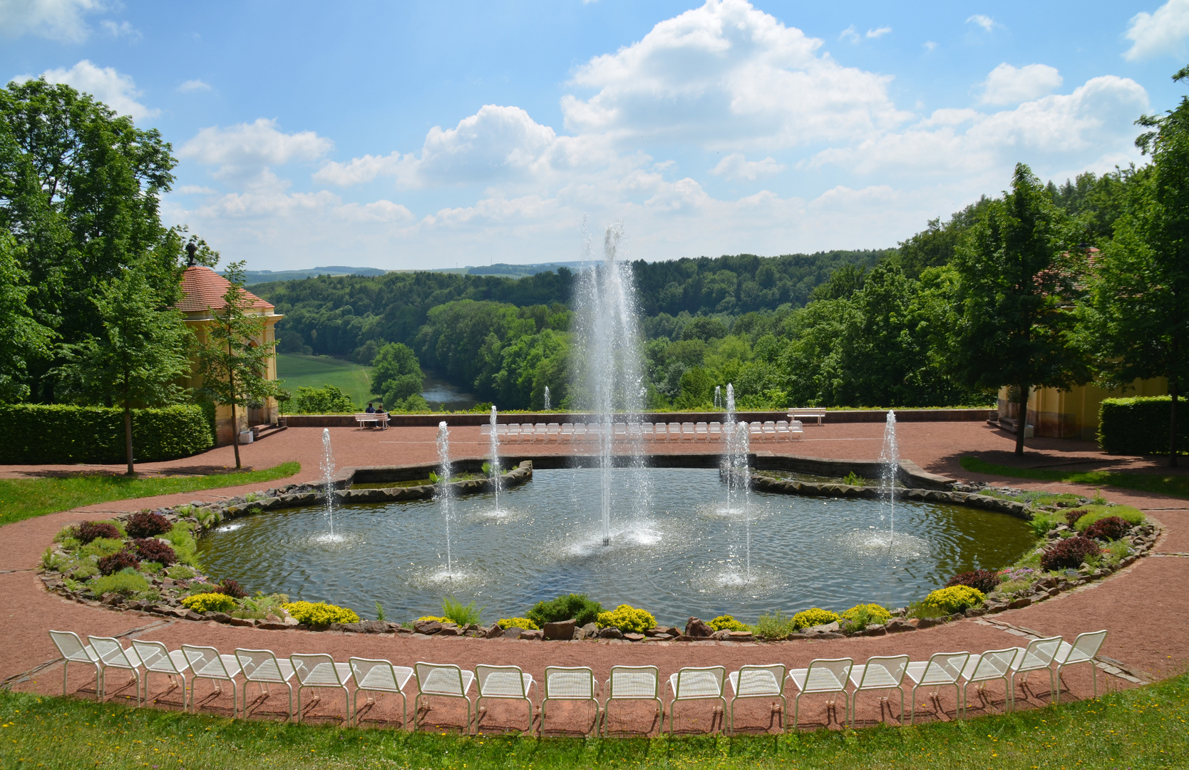 Wasserspiel "Sieben Künste"