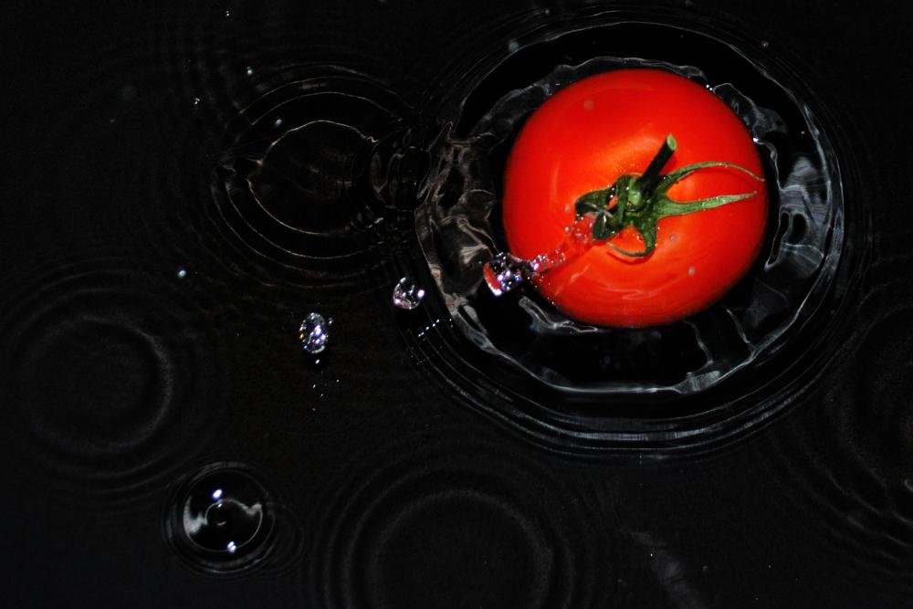 Wasserspiel Tomate 2