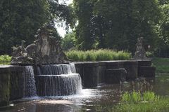 Wasserspiel vor dem Schloss Ludwigslust