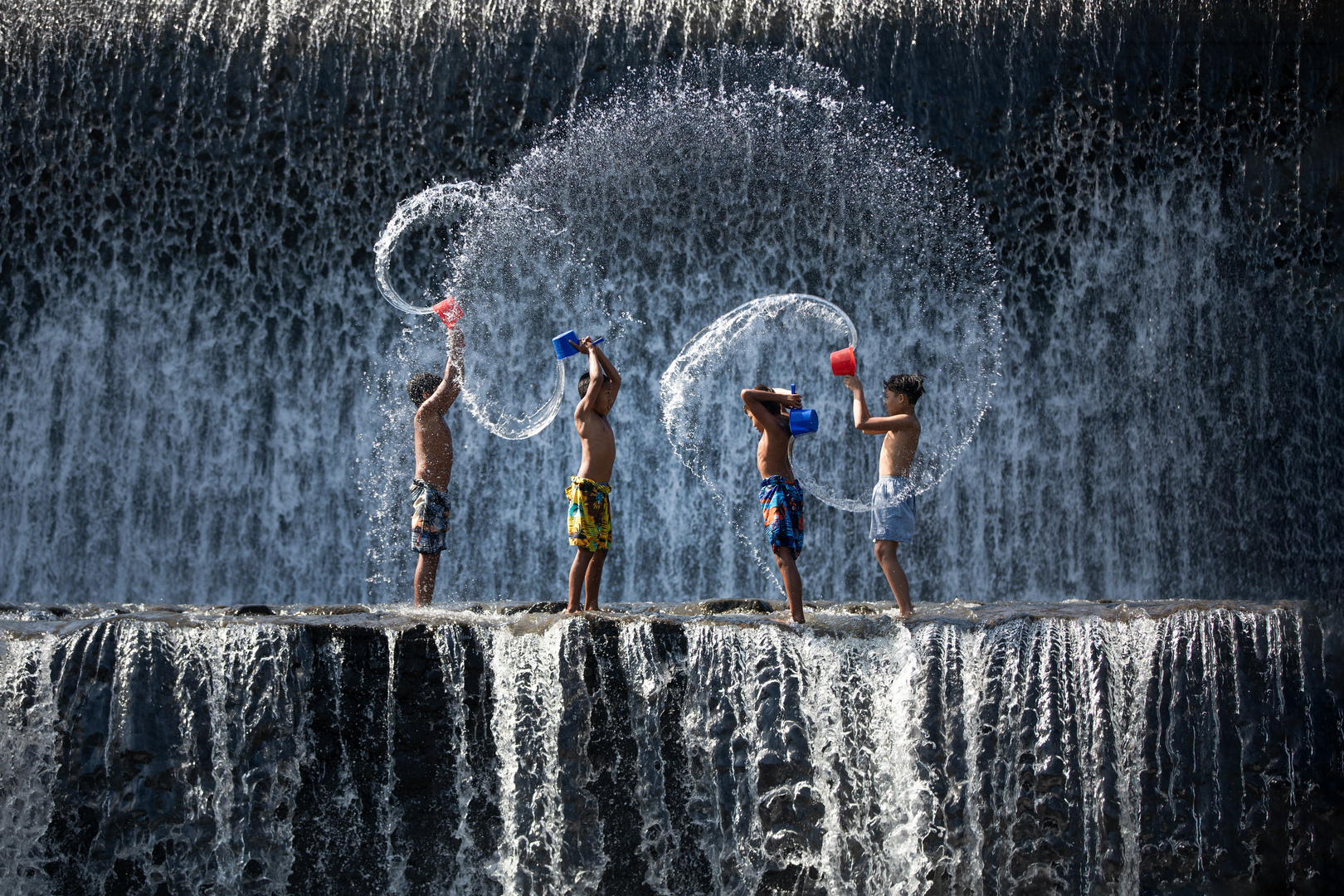 Wasserspiele.