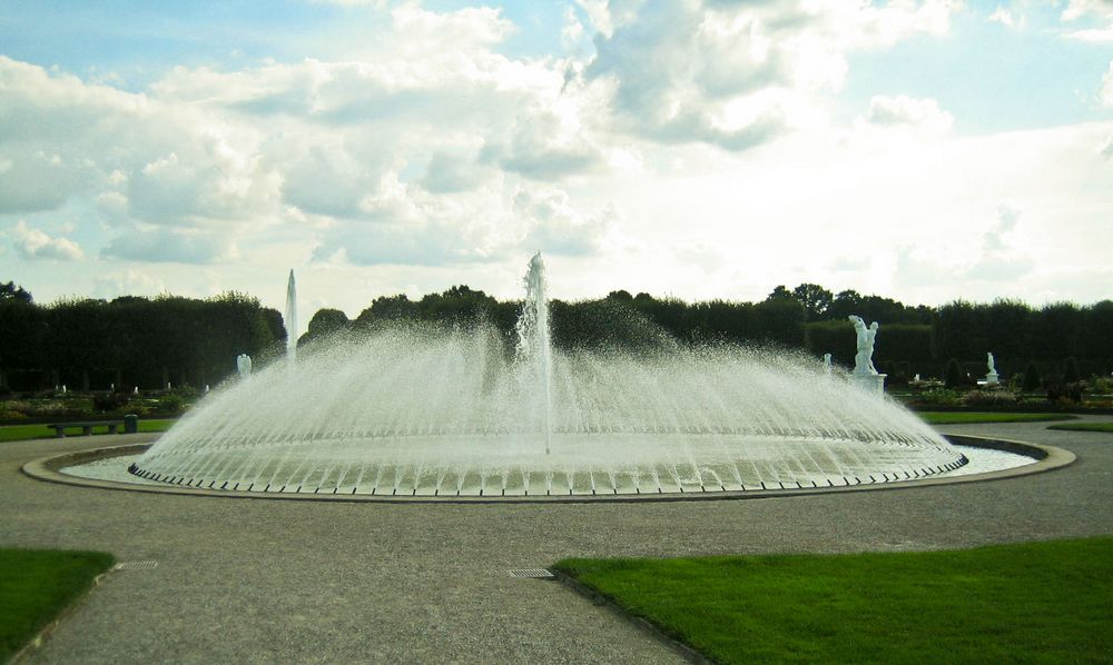 Wasserspiele von Augenzauberei