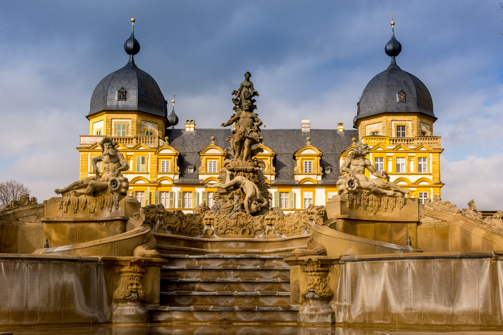 Wasserspiele a.B. im Schlosspark Seehof