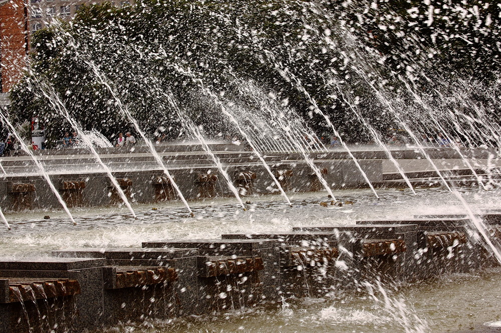 Wasserspiele am Alex