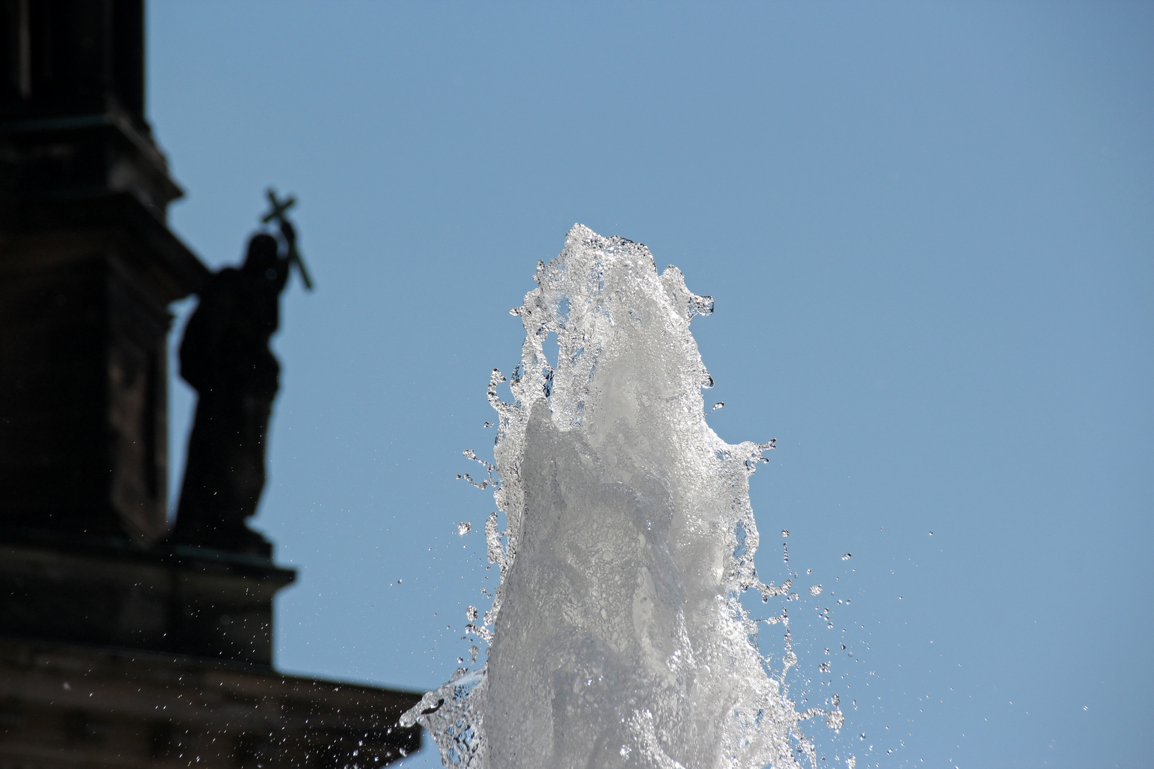 Wasserspiele am Dom