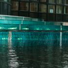 Wasserspiele am Düsseldorfer Landtag