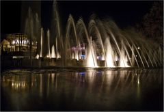 Wasserspiele am Fernsehturm