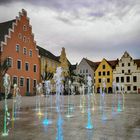 Wasserspiele am Lenbachplatz