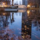 Wasserspiele am Maiskolben 