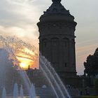 Wasserspiele am Wasserturm