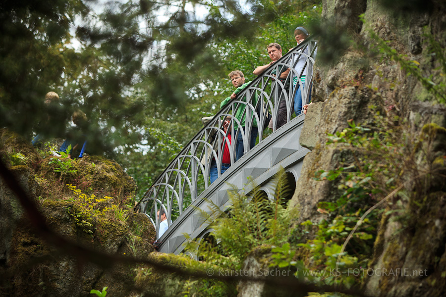 Wasserspiele an der Teufelsbrücke im Bergpark Kassel / Weltkulturerbe (6)