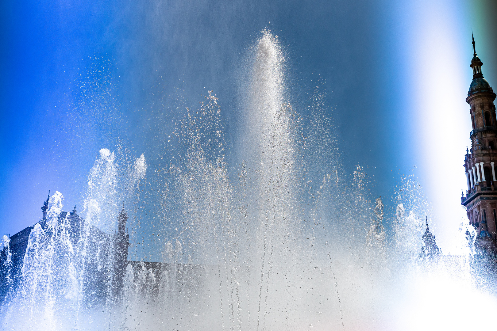 Wasserspiele auf dem Spanischen Platz