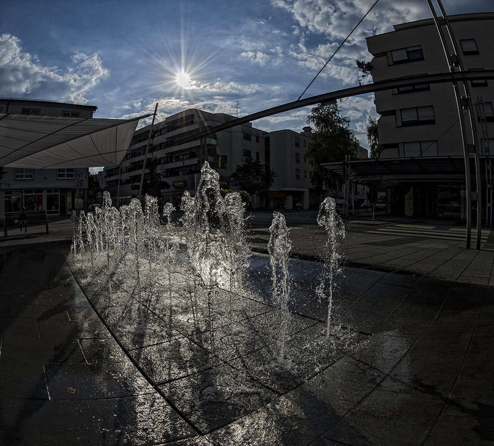 Wasserspiele - Burghausen/Neustadt