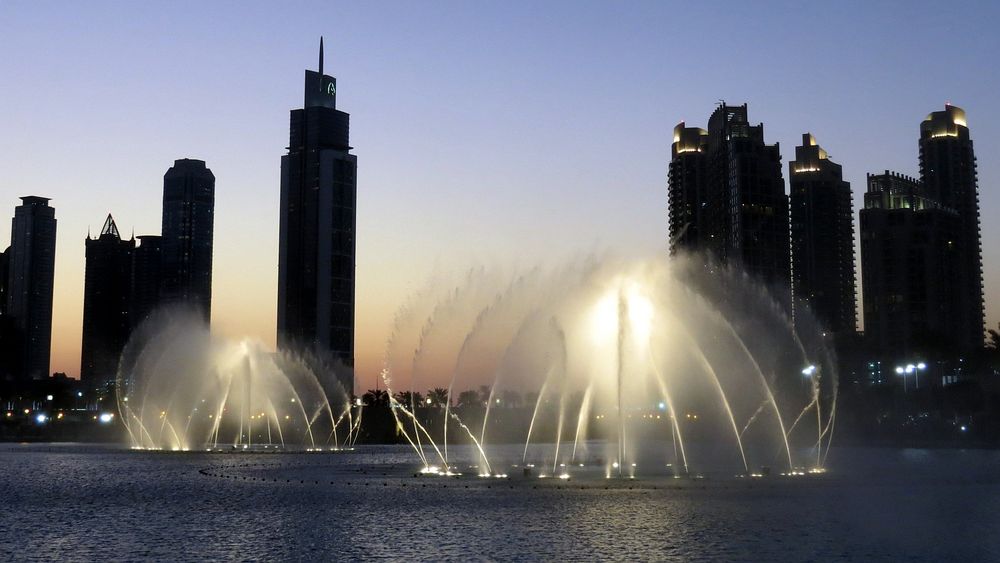 Wasserspiele Dubai 2