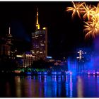 Wasserspiele + Feuerwerk - Internationales Deutsches Turnfest Frankfurt