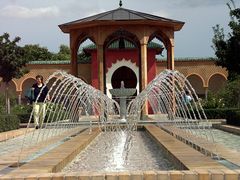 Wasserspiele im China Garten