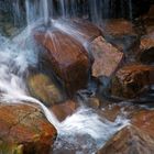 Wasserspiele im Emma Gorge, Gibb River Road, Kununurra-El Questro, Kimberleys, Australien (West