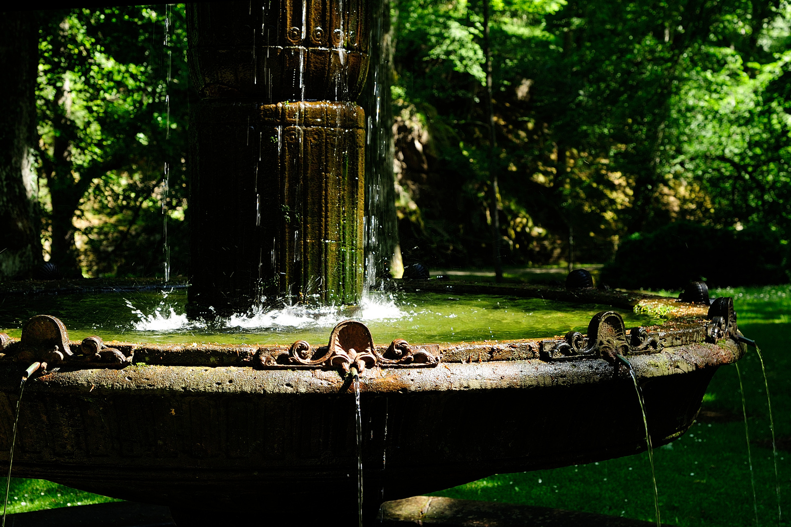 Wasserspiele im Kurpark