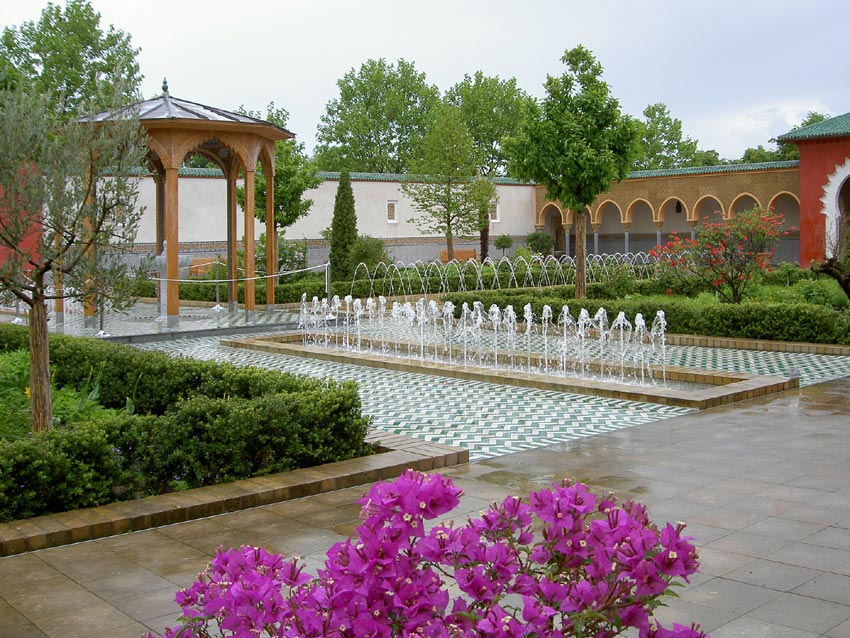 Wasserspiele im orientalischen Garten